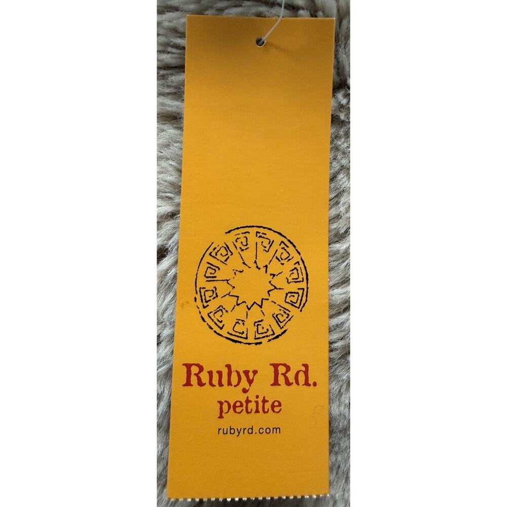 Ruby Rd. Petite Large Textured Open Front Jacket … - image 6